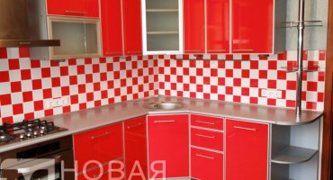 Кухня из пластика 36