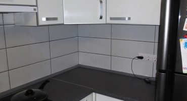 Кухня из пластика 67