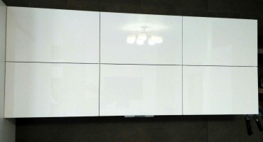 Кухня из пластика 68