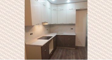 Кухня из пластика 78